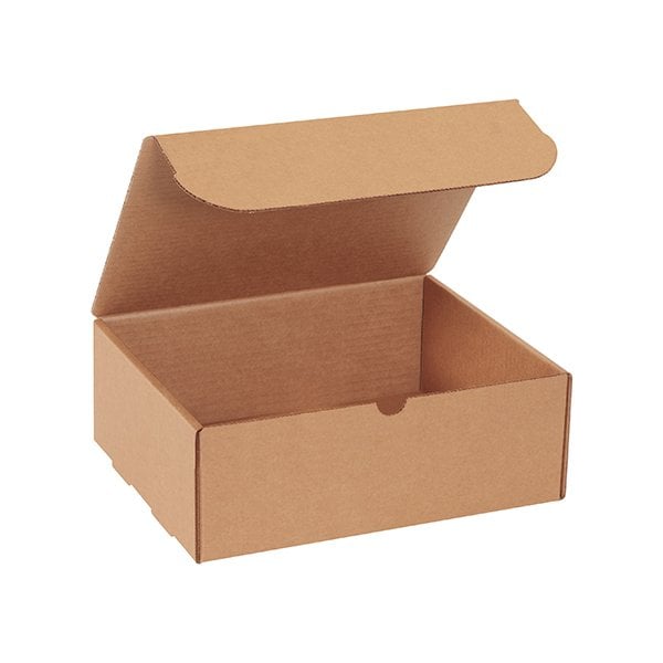 Bsc Preferred 11 1/8 x 8-3/4 x 4'' Kraft Literature Mailers, 50PK BUY00014501 - main